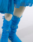 ISSEY MIYAKE A-POC Knee-High Socks