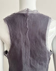 LIVIANA CONTI Doble-Layer Silk Dress M