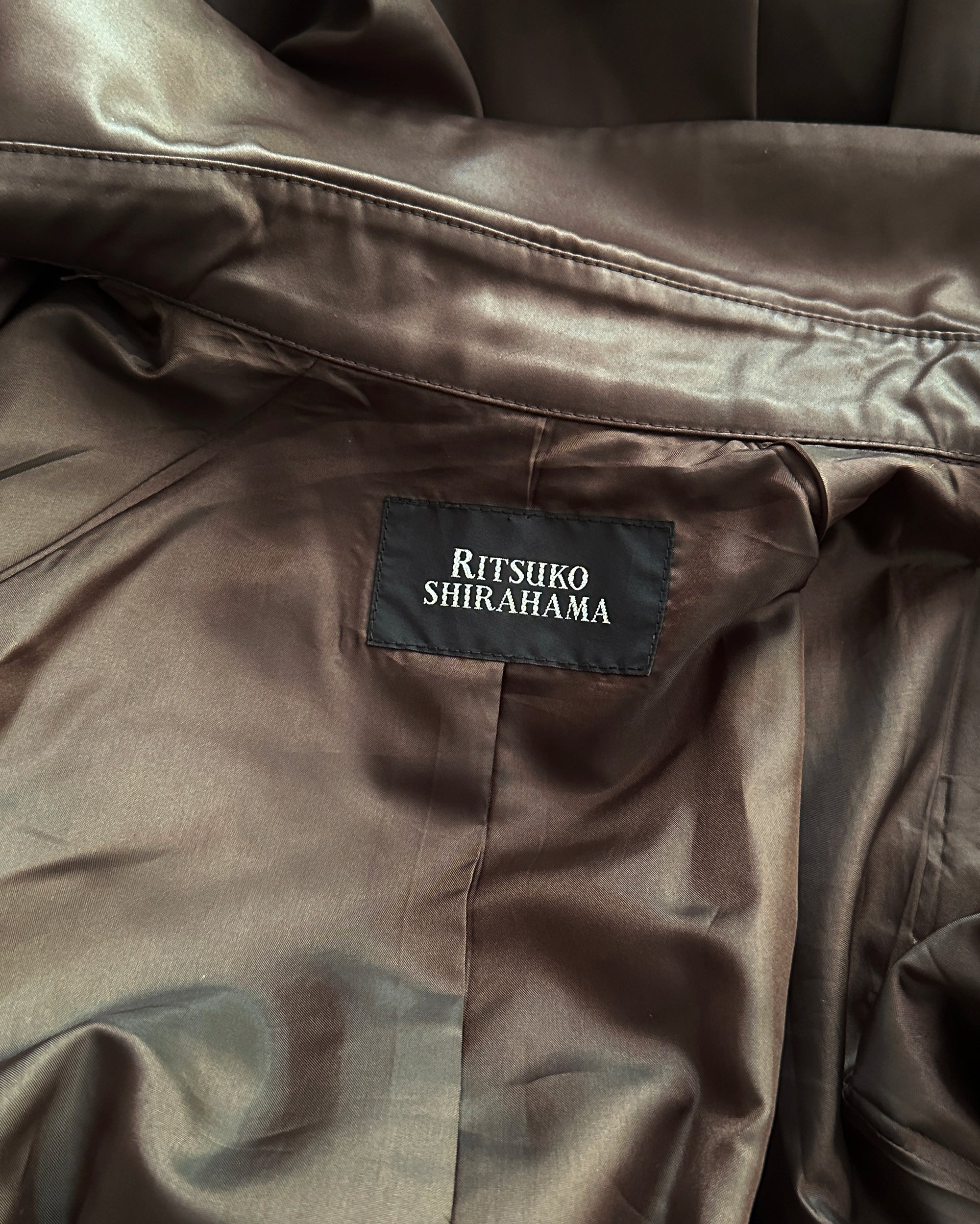 RITSUKO SHIRAHAMA Trench Coat M