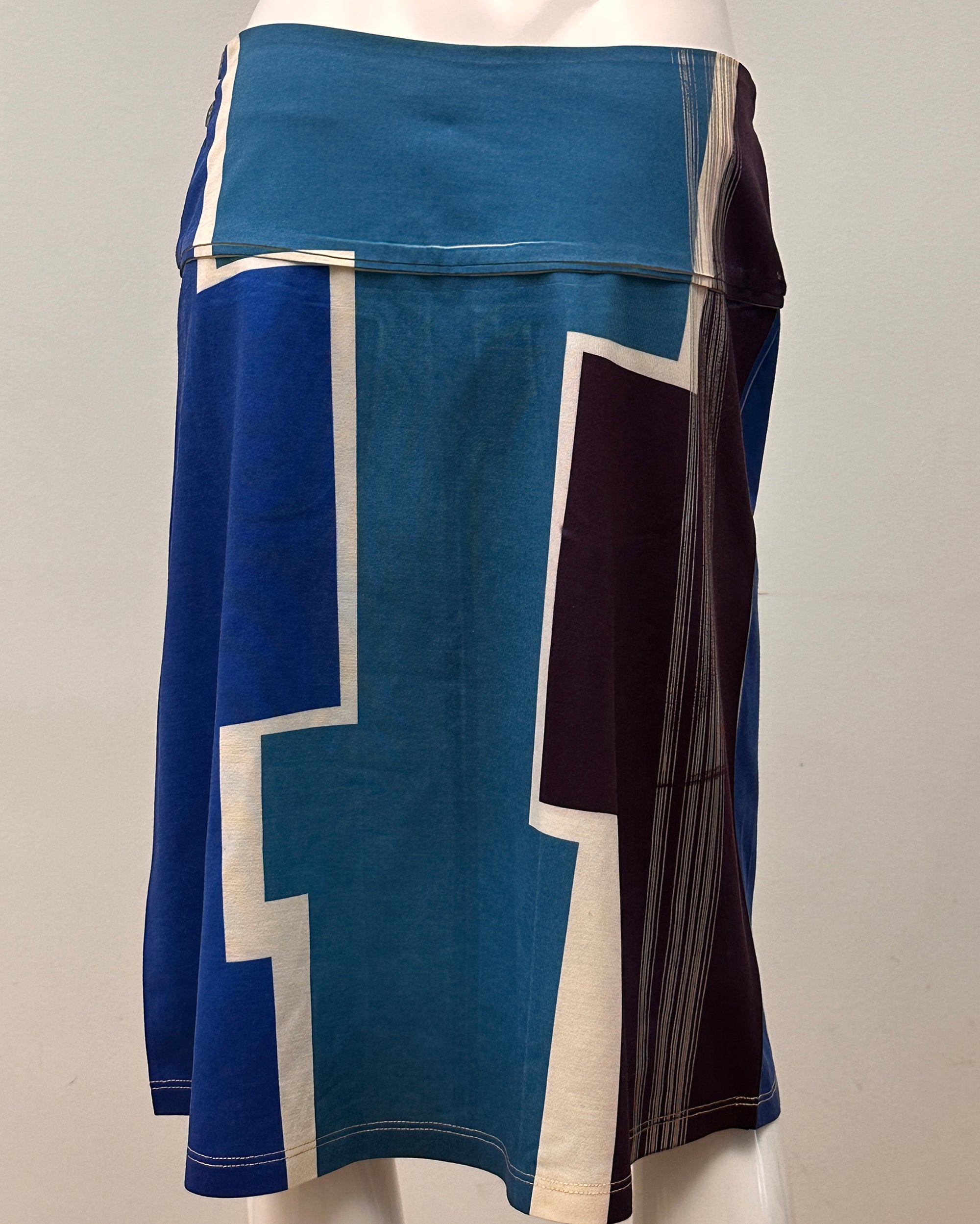 MARIA VAZQUEZ Geometric Skirt M