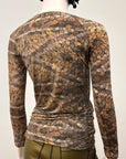 Golden Coin Illusion Top M