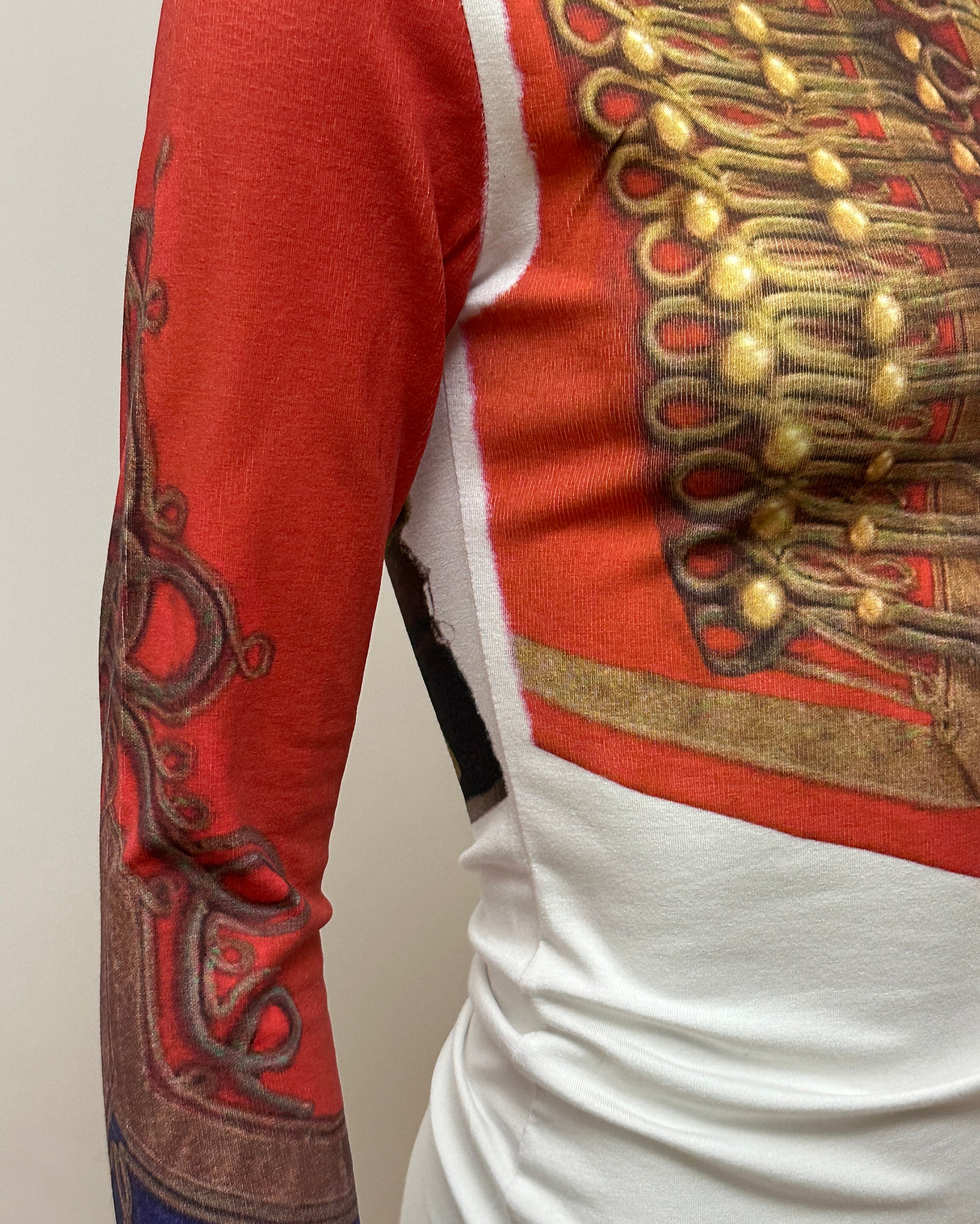 Military Hussar Illusion Top S