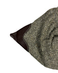 LUPO Wool and Leather Handbag