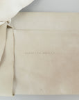 NATALIA BRILLI Off-White Leather Clutch