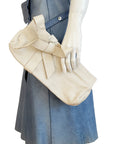 NATALIA BRILLI Off-White Leather Clutch