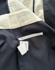 SUNAO KUWAHARA Black Lace & Velvet Panel Coat-Dress M