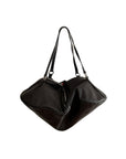 KAWA KAWA Quadrant Zip Leather Bag