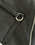 KAWA KAWA Quadrant Zip Leather Bag
