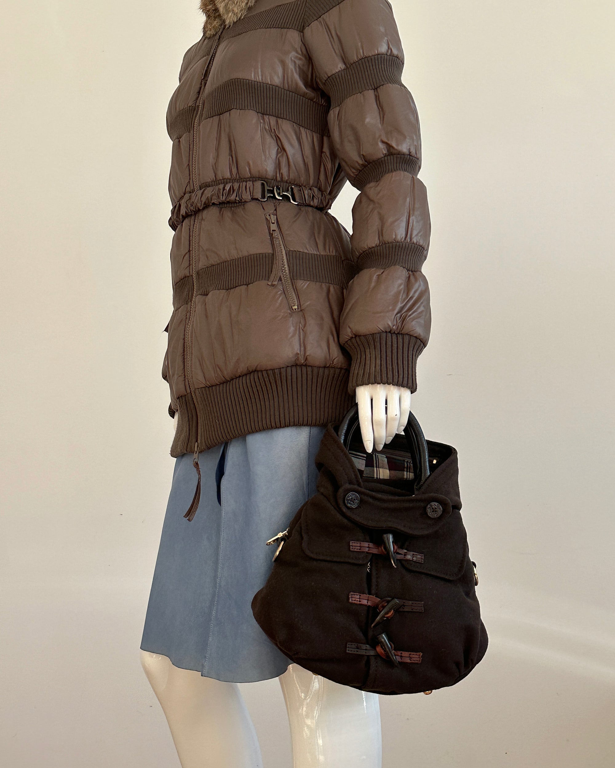 Mini Duffle Coat Handbag