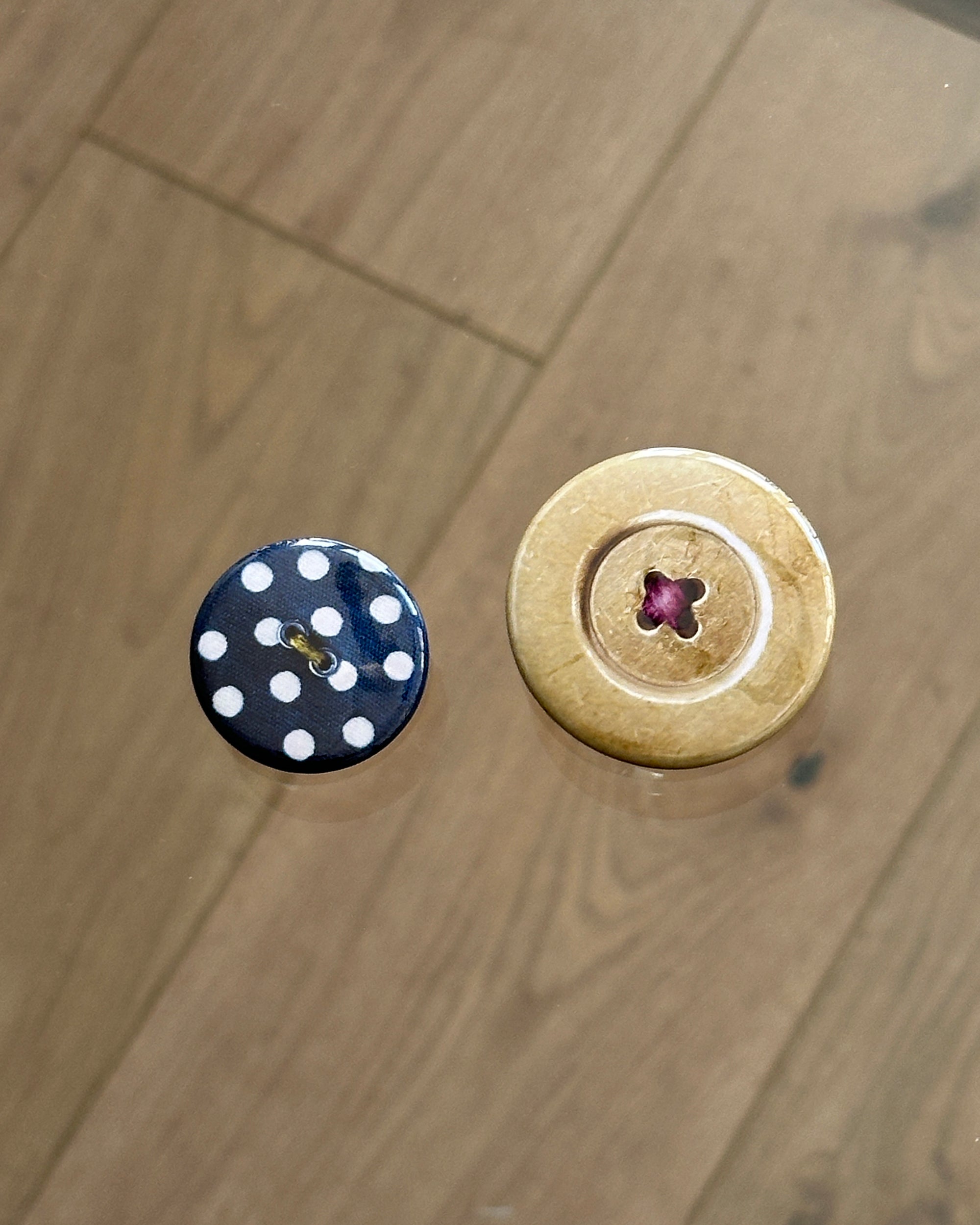 Illusion Button Pins