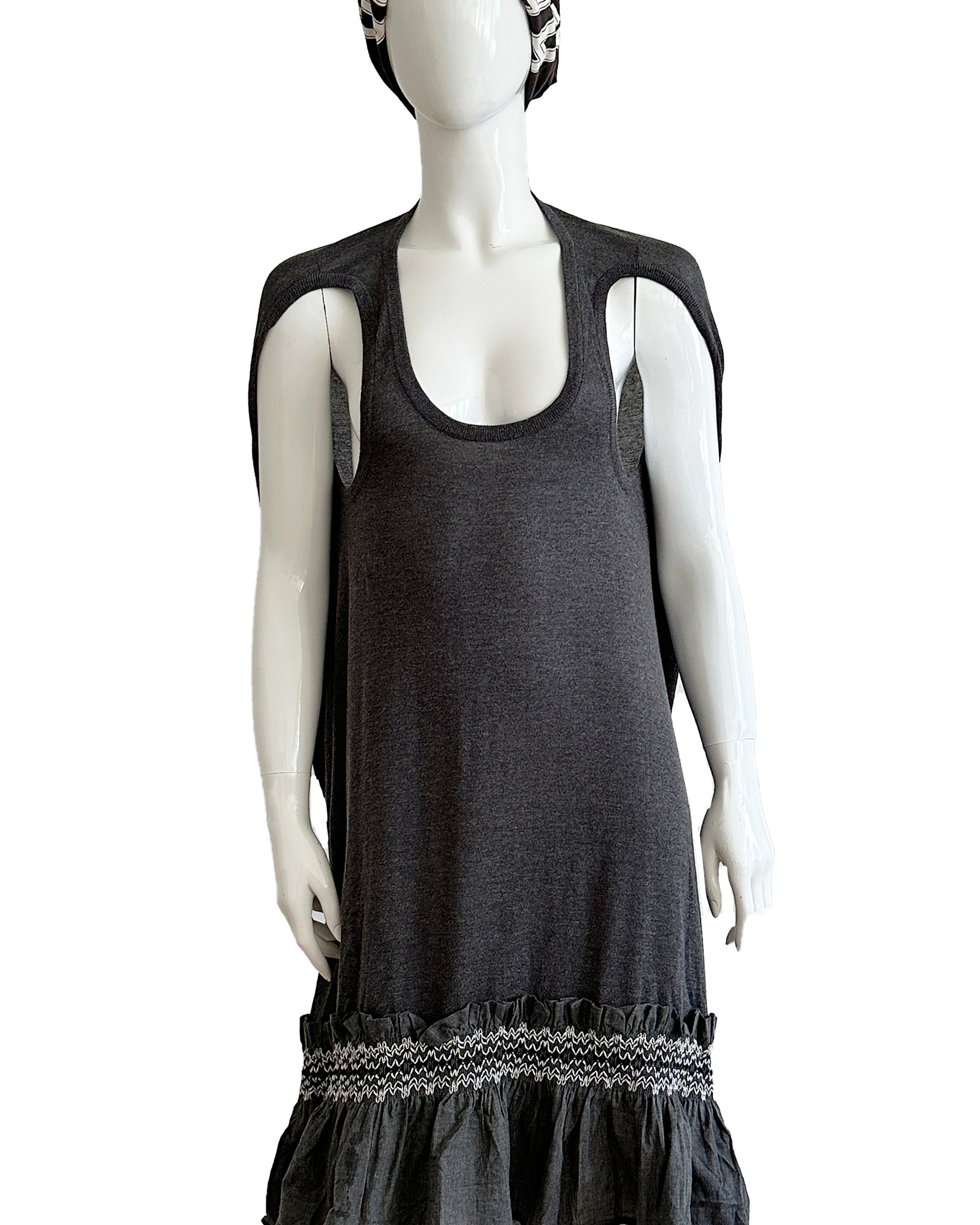 ZUCCA Three-Hole Dress M
