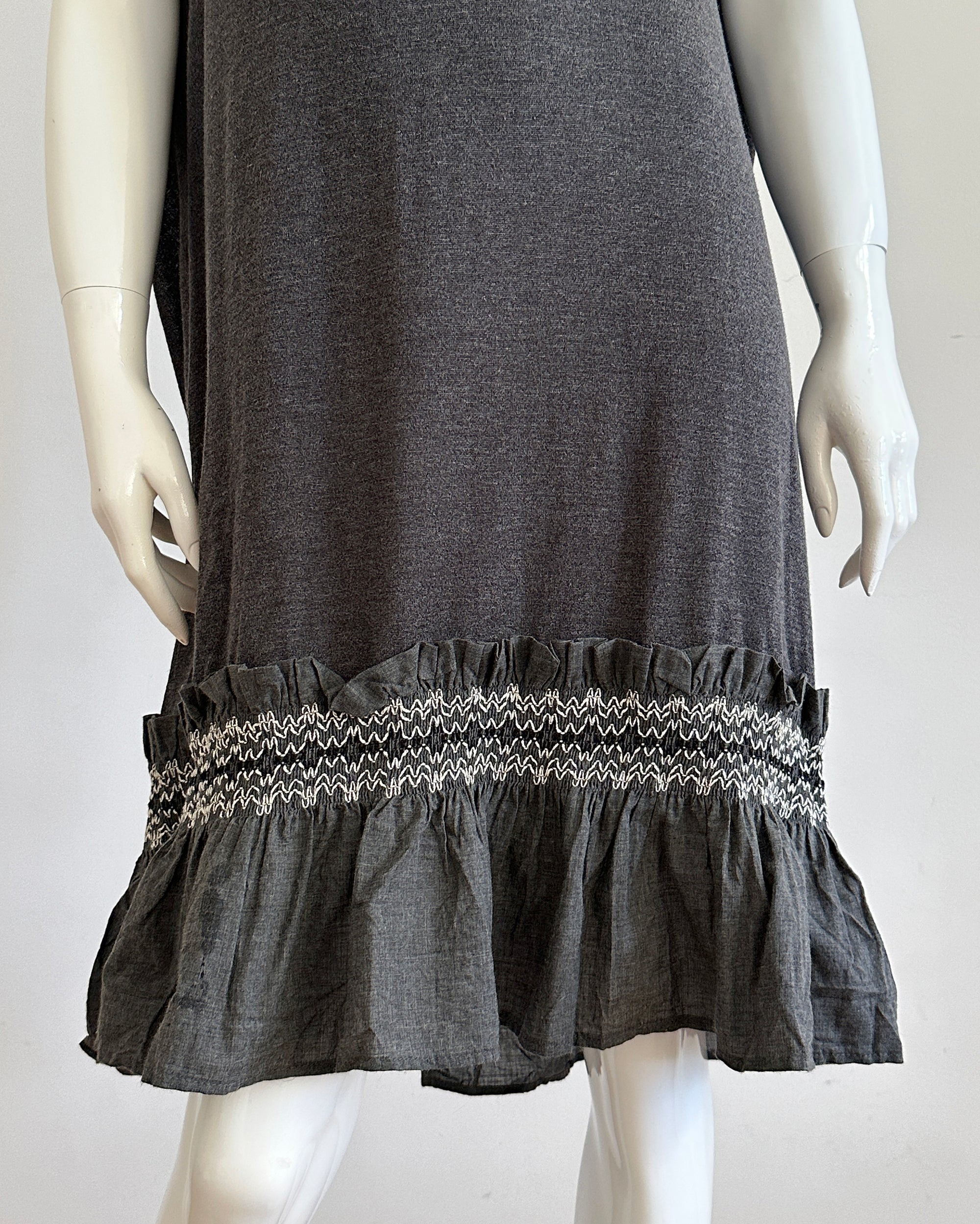 ZUCCA Three-Hole Dress M