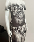 PRADA SS2010 Silk Skirt M
