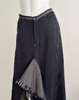 MARITHÉ + FRANÇOIS GRIBAUD Maxi Skirt L