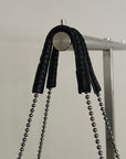 ANTEPRIMA Suede & Fur Shoulder Bag