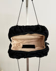 ANTEPRIMA Suede & Fur Shoulder Bag