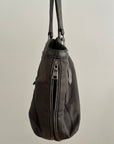 PRADA FW 2007 Nylon Leather Shoulder Bag