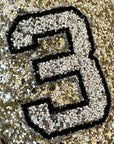 Glitter Varsity Espadrilles 37