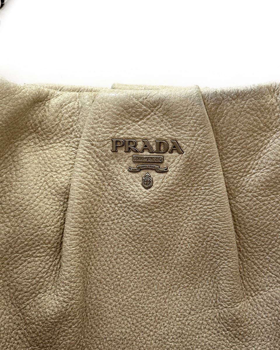 PRADA FW 2007 Leather Gradient Chain Bag