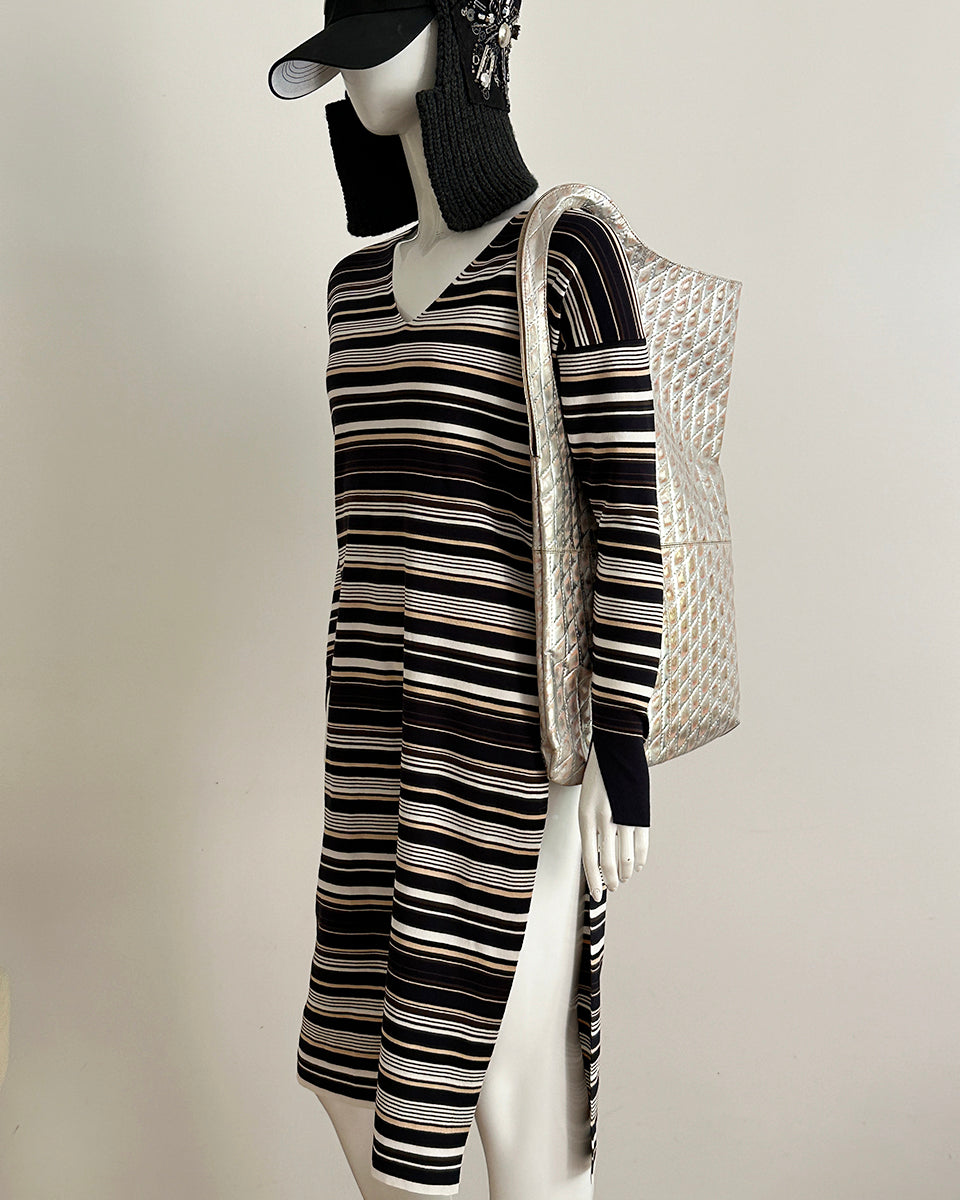 Japanese Silver Shoulder Bag