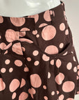 Voluminous Polka Dot Cotton Skirt
