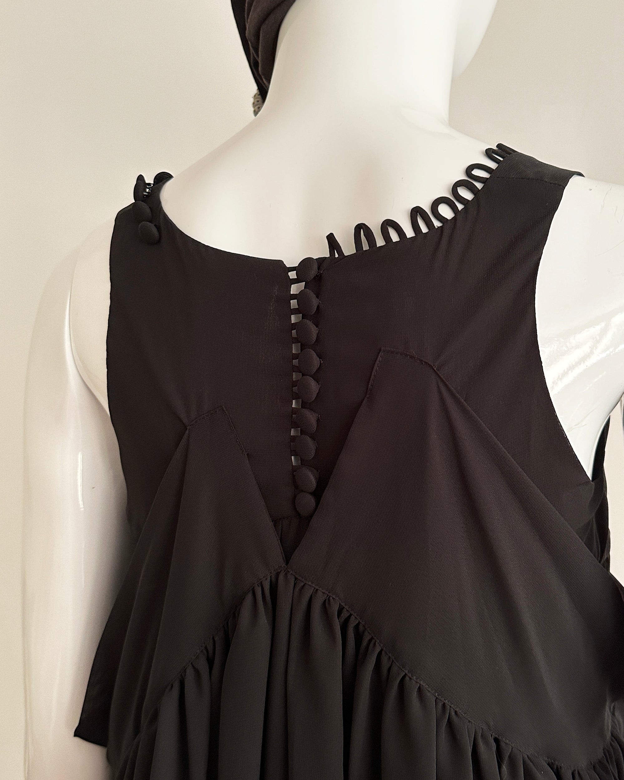 PREEN BY THORNTON BREGAZZI Asymetric Button Top XS