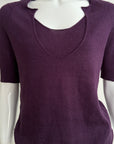 YOHJI YAMAMOTO Cashmere Blouse S