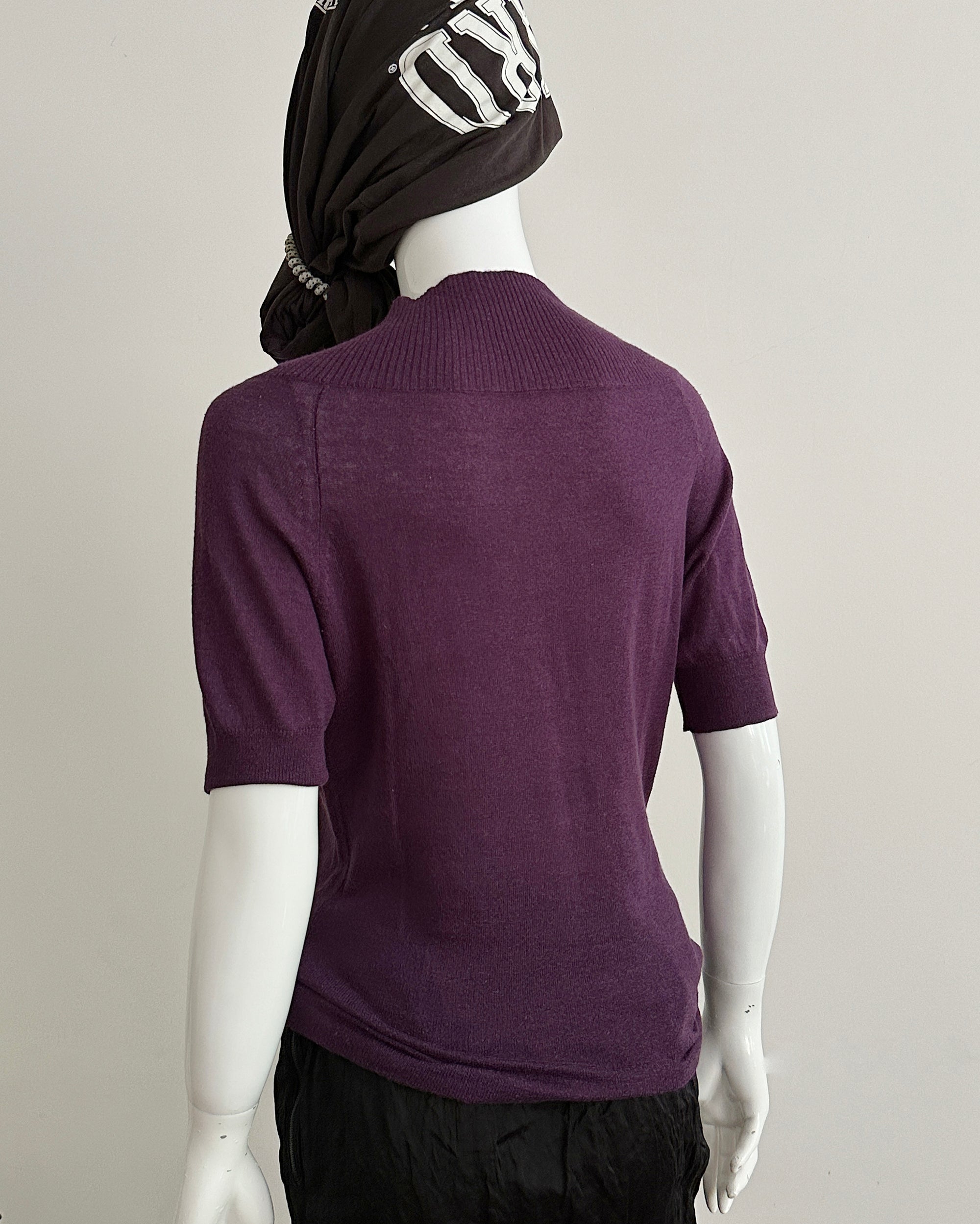 YOHJI YAMAMOTO Cashmere Blouse S