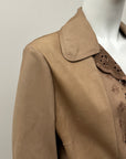 SPORTMAX Light Leather Jacket L