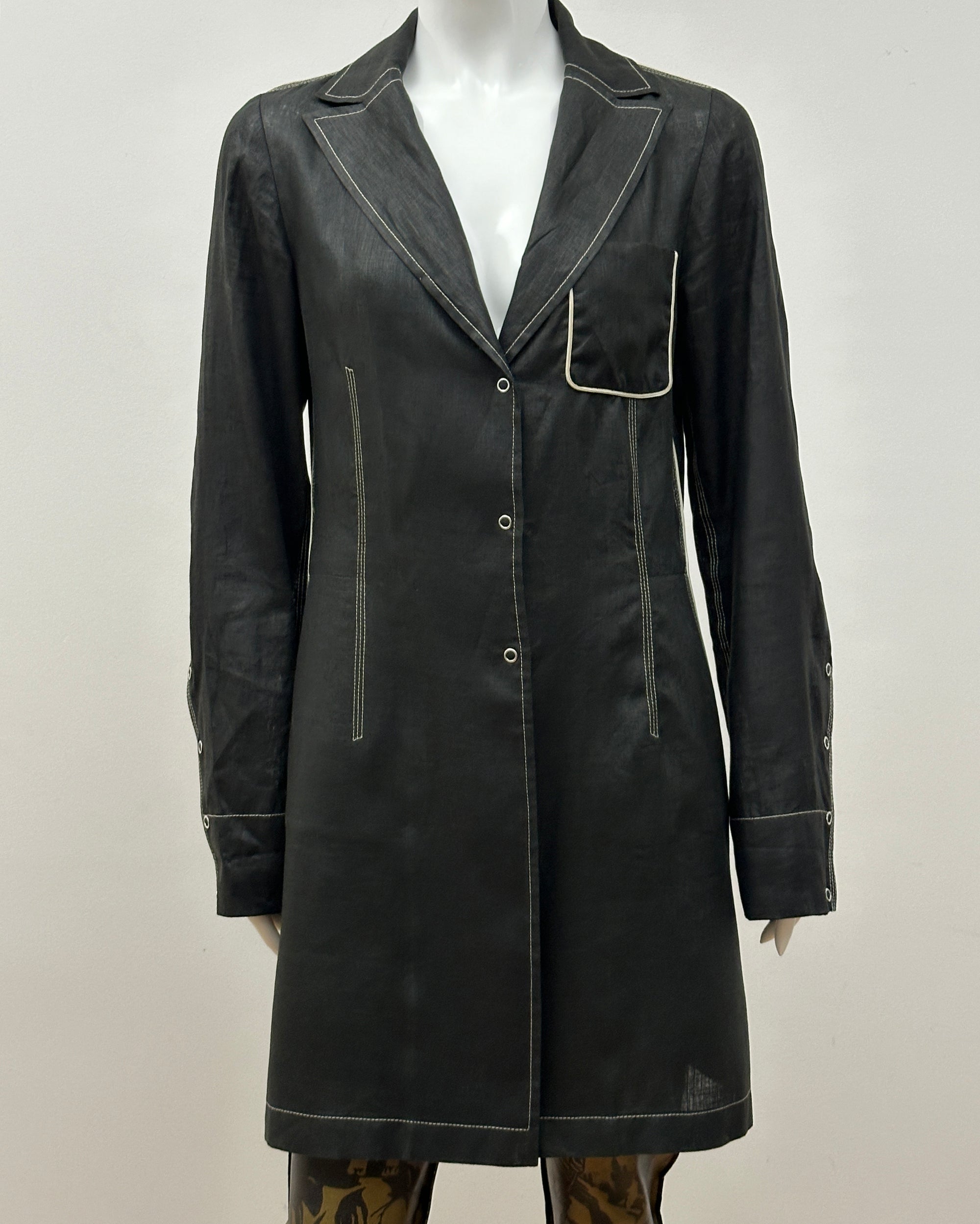 ULI SCHNEIDER Linen Jacket S