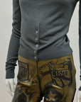 Sequin Hooded Top S