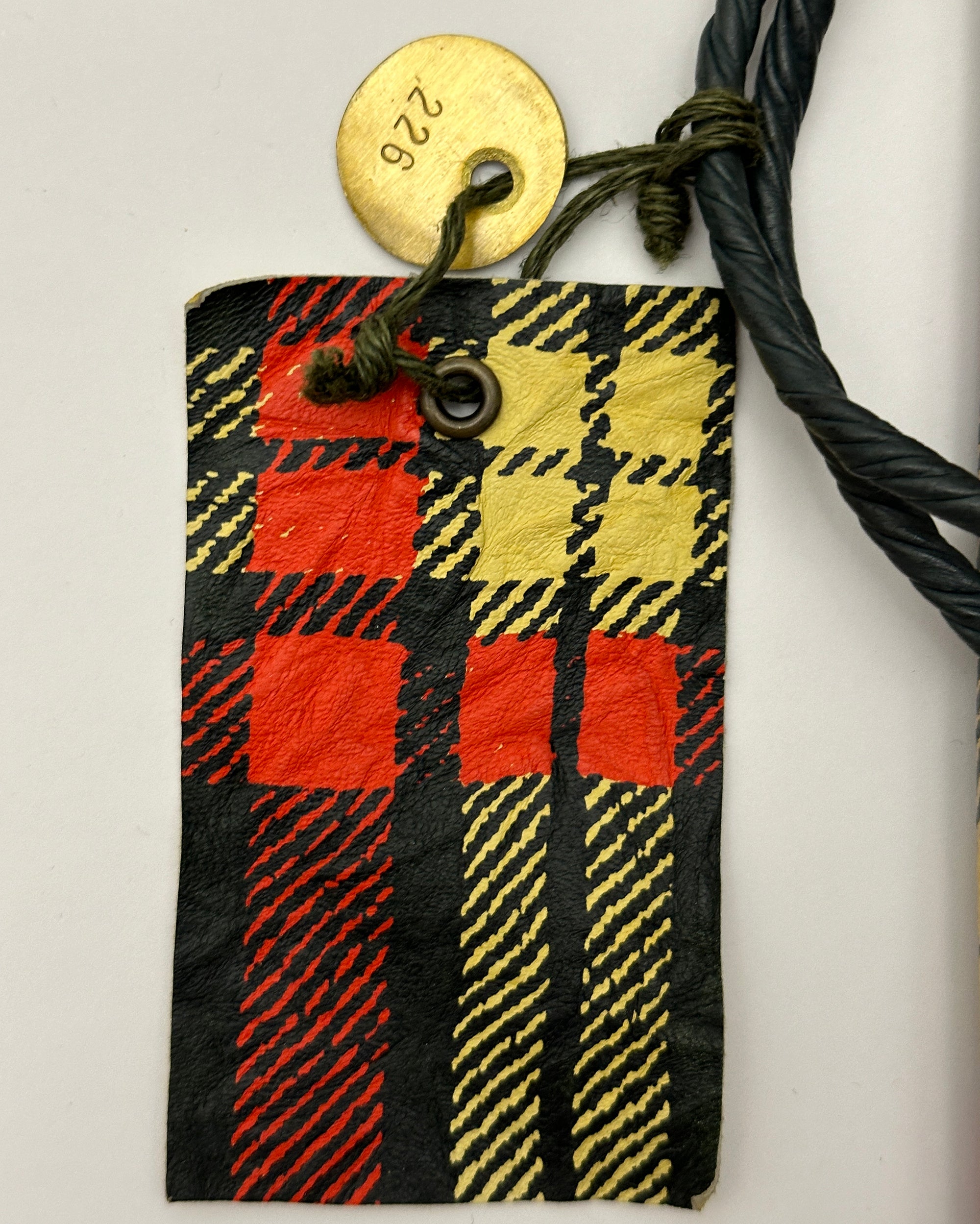 Japanese paper-like leather bag