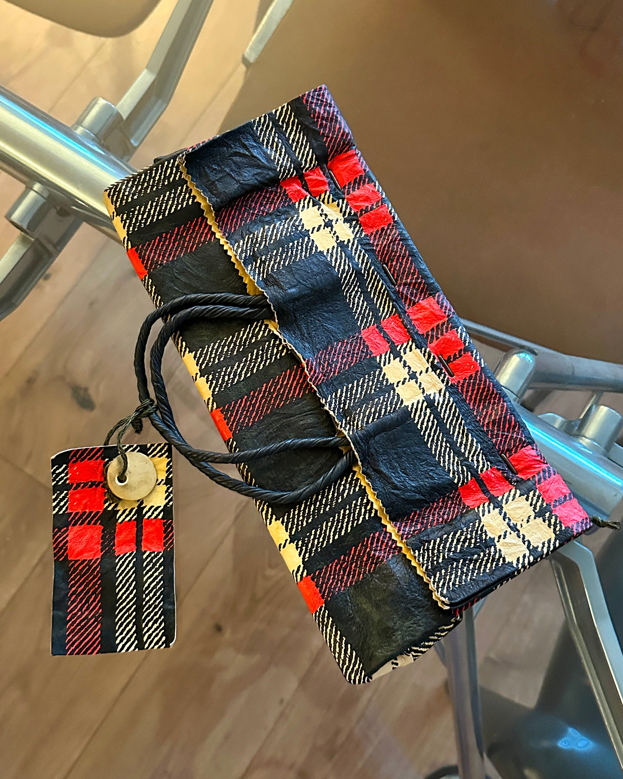 Japanese paper-like leather bag