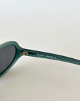 PRADA 1999 Frosted Dusty Jade Sunglasses