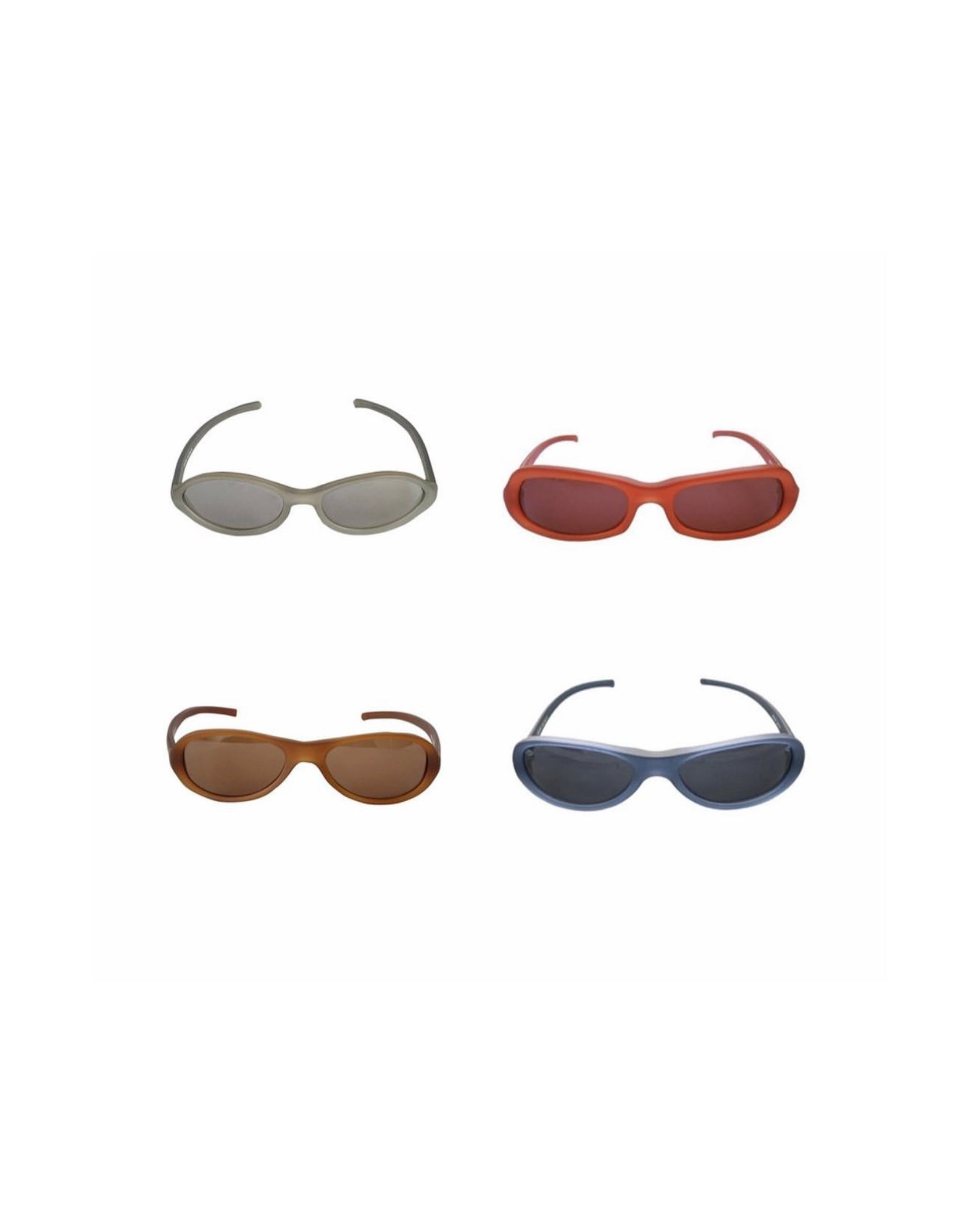 PRADA 1999 Frosted Dusty Jade Sunglasses
