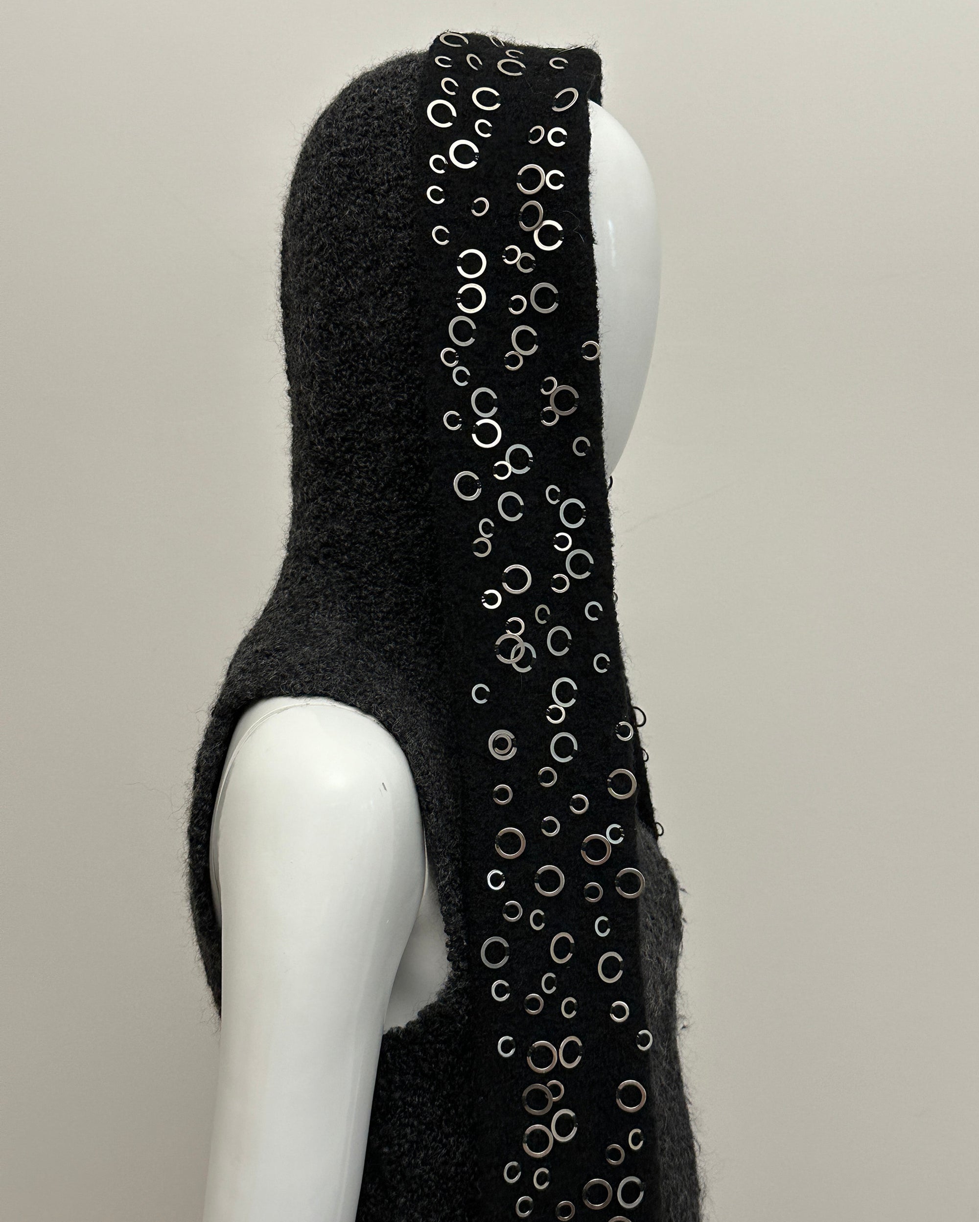 ANTEPRIMA Wool Appliqué Scarf