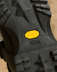 PRADA Sport FW 1998 Black Leather Velcro Shoes 38