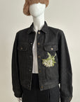 KANEKO ISAO Denim Embroidered Jacket S/M