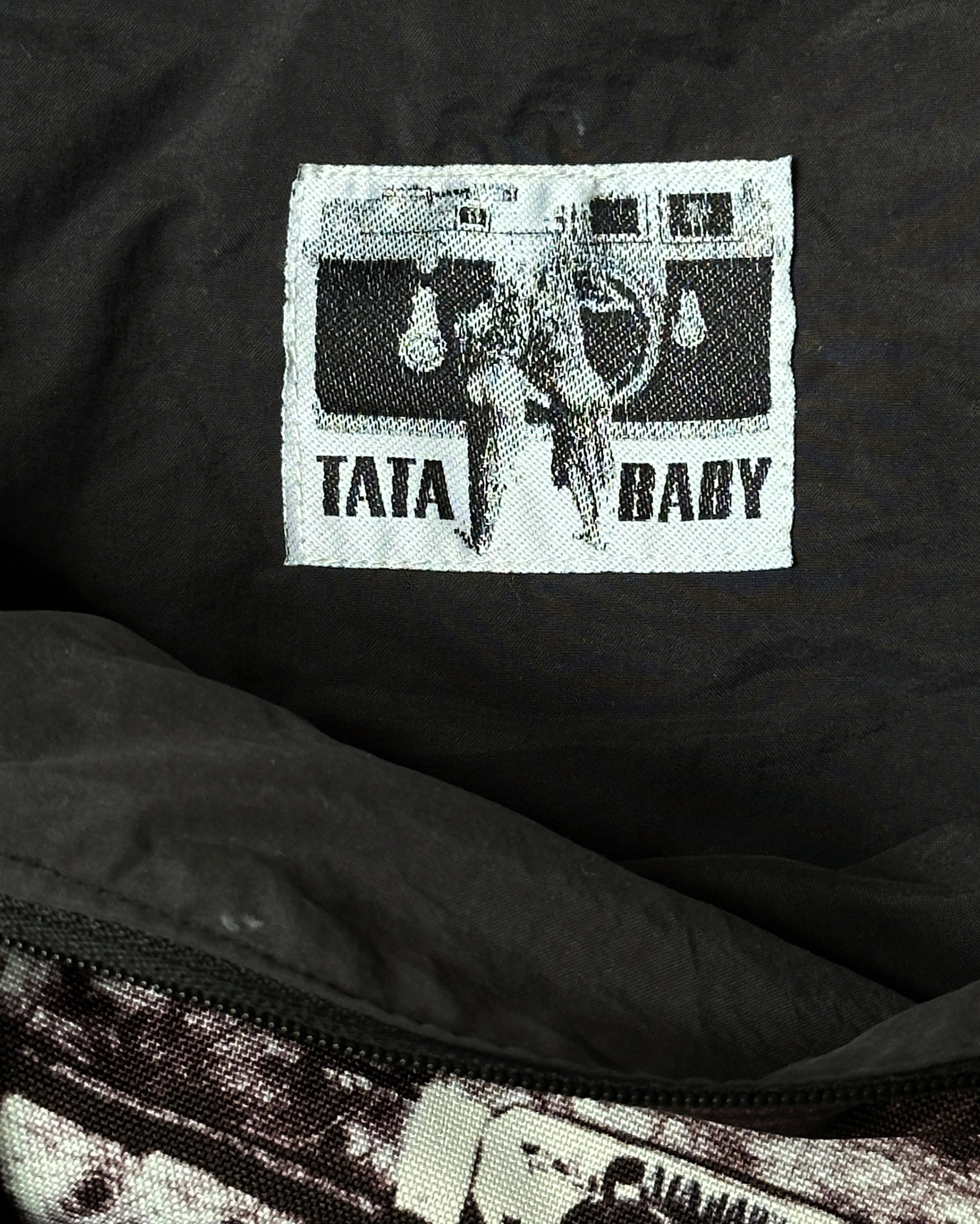 TALKING ABOUT ABSTRACTION Printed Jirkin Bag