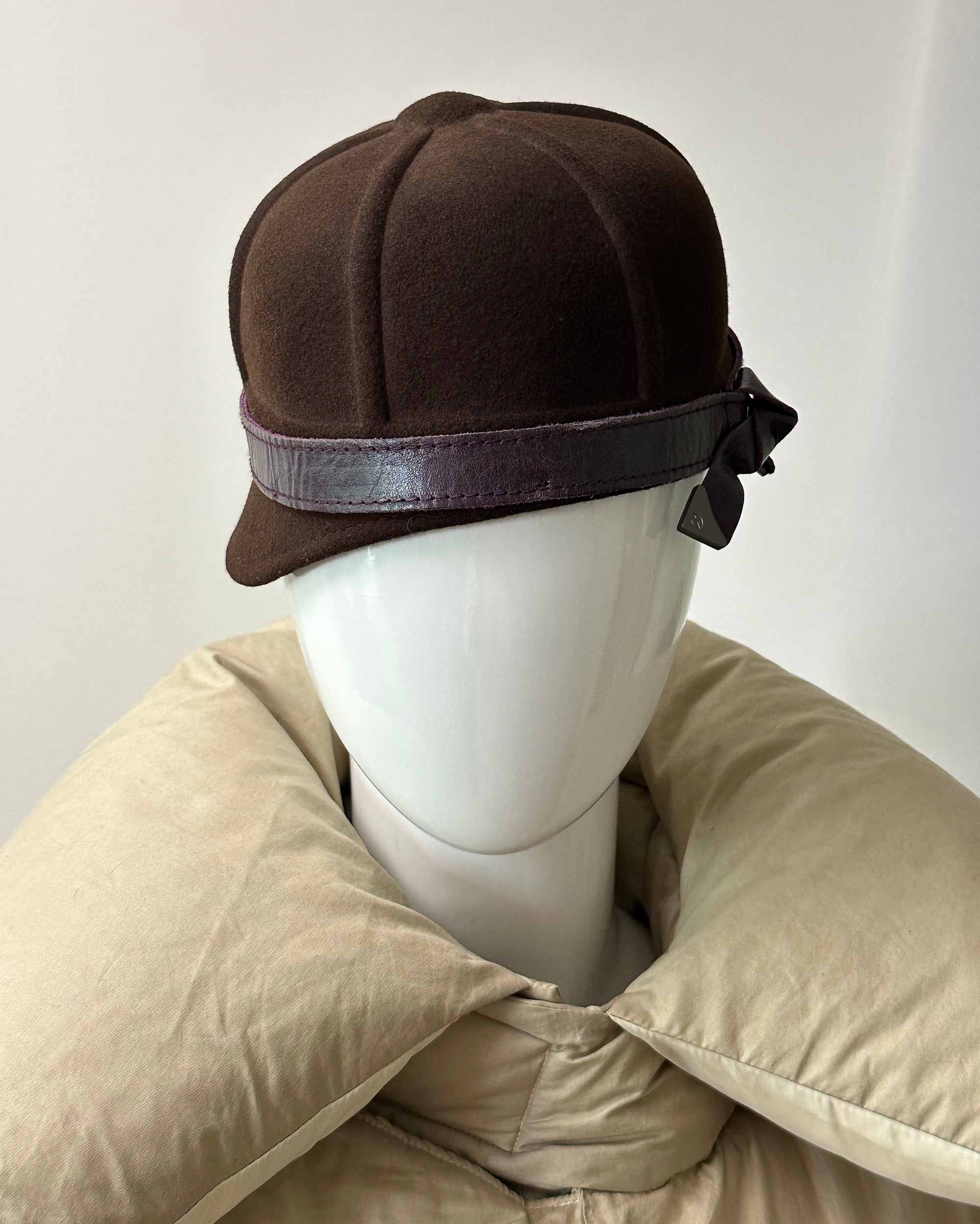 Italian Wool Riding Cap