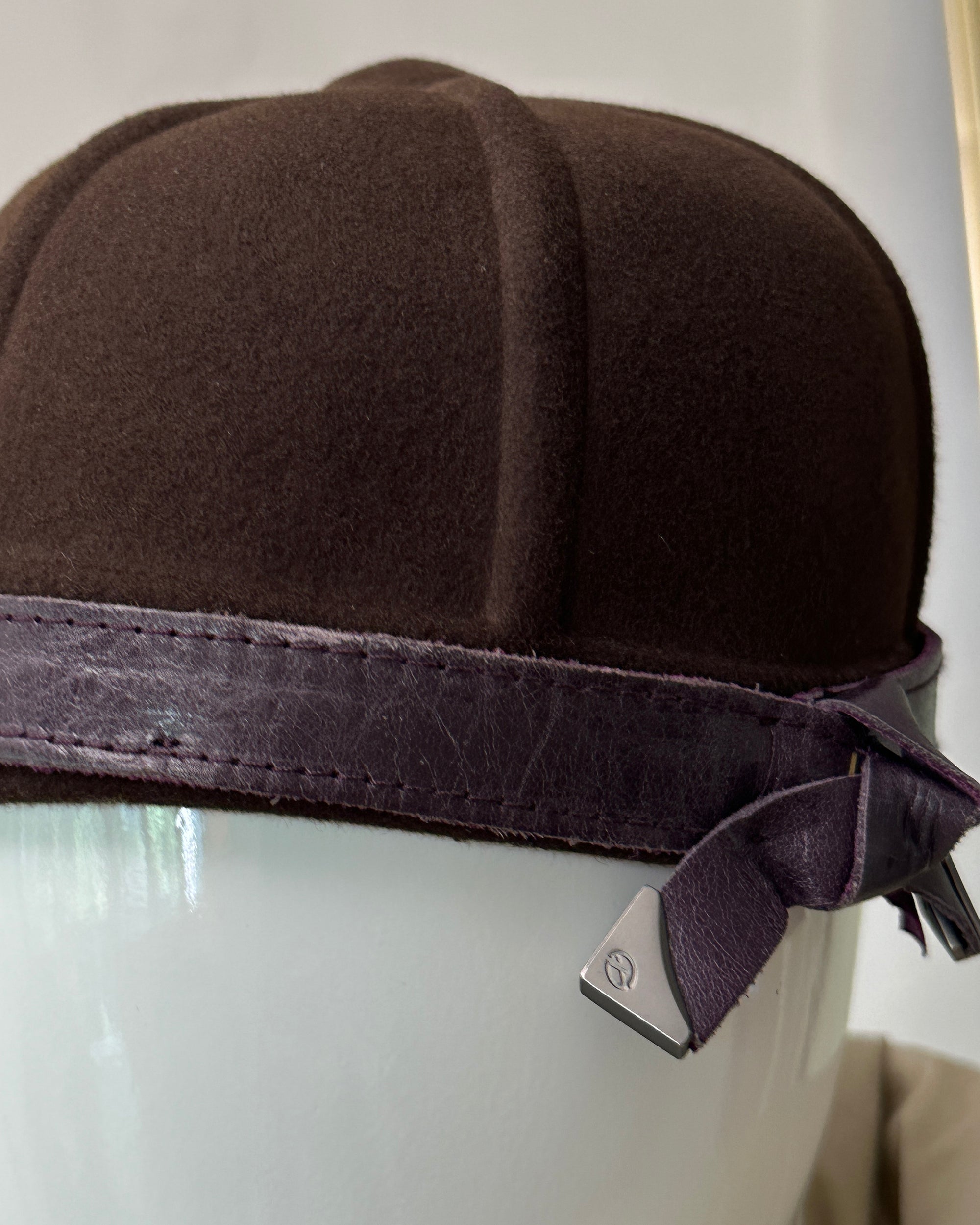 Italian Wool Riding Cap