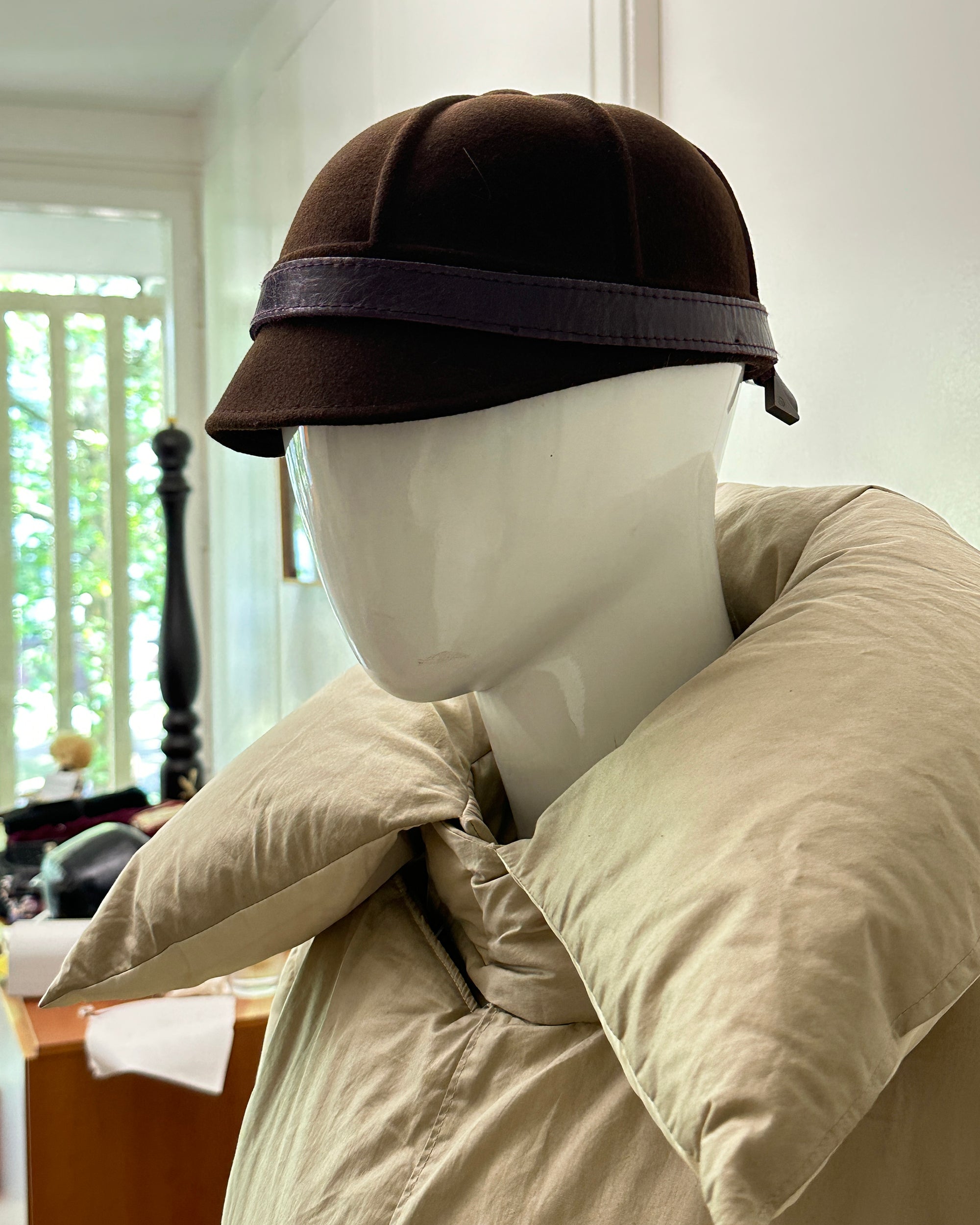 Italian Wool Riding Cap