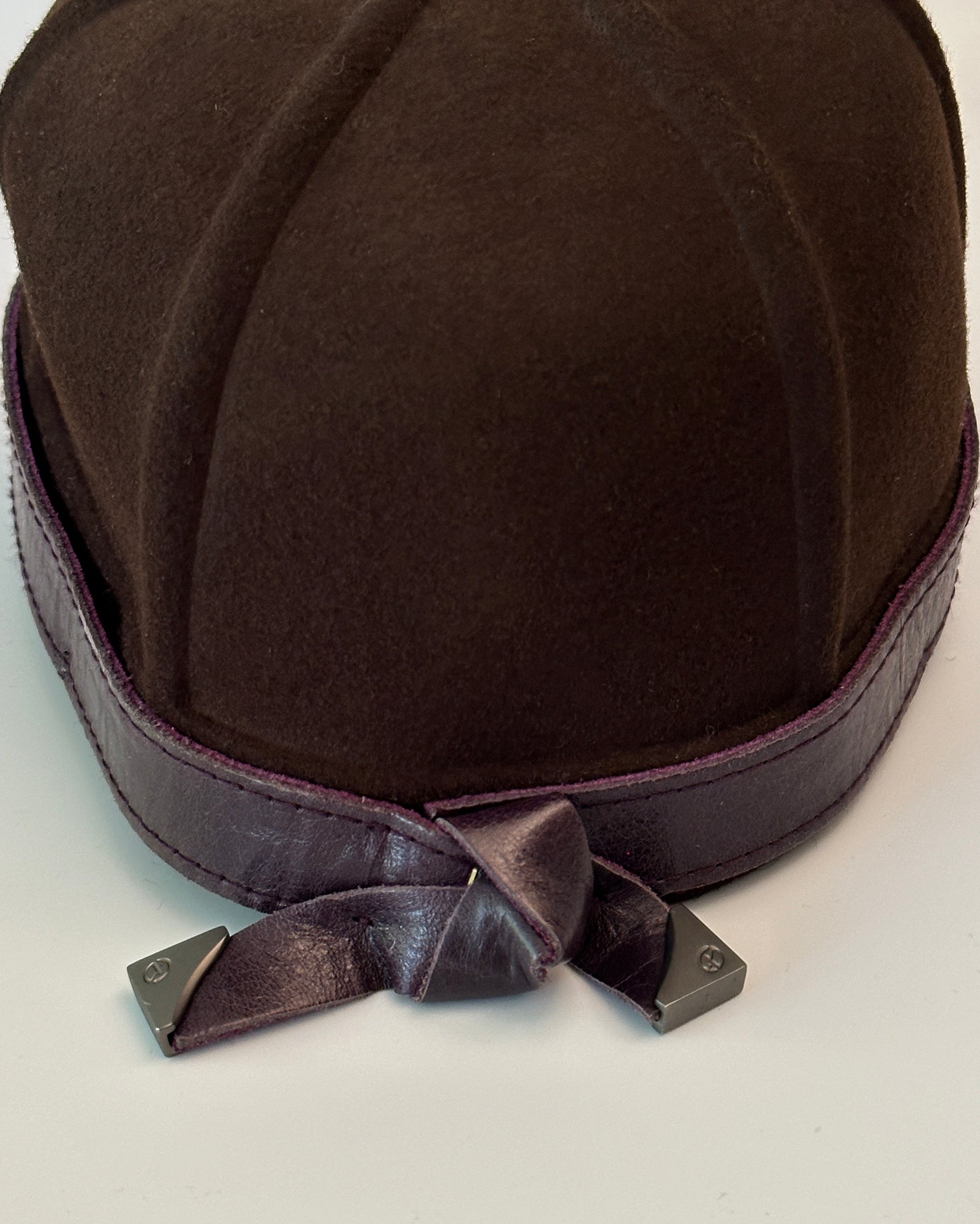 Italian Wool Riding Cap