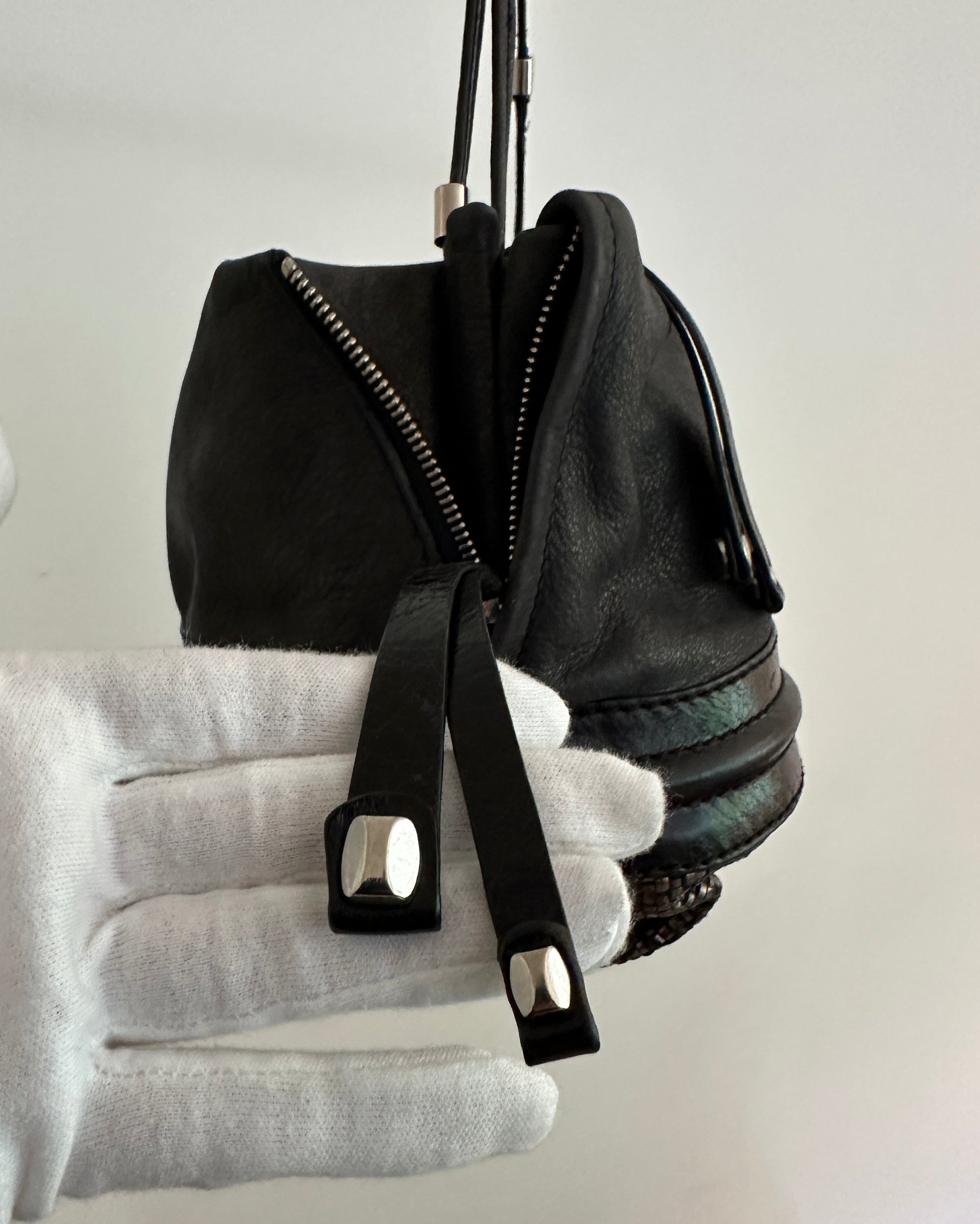 Structured Slouch Shoulder Bag