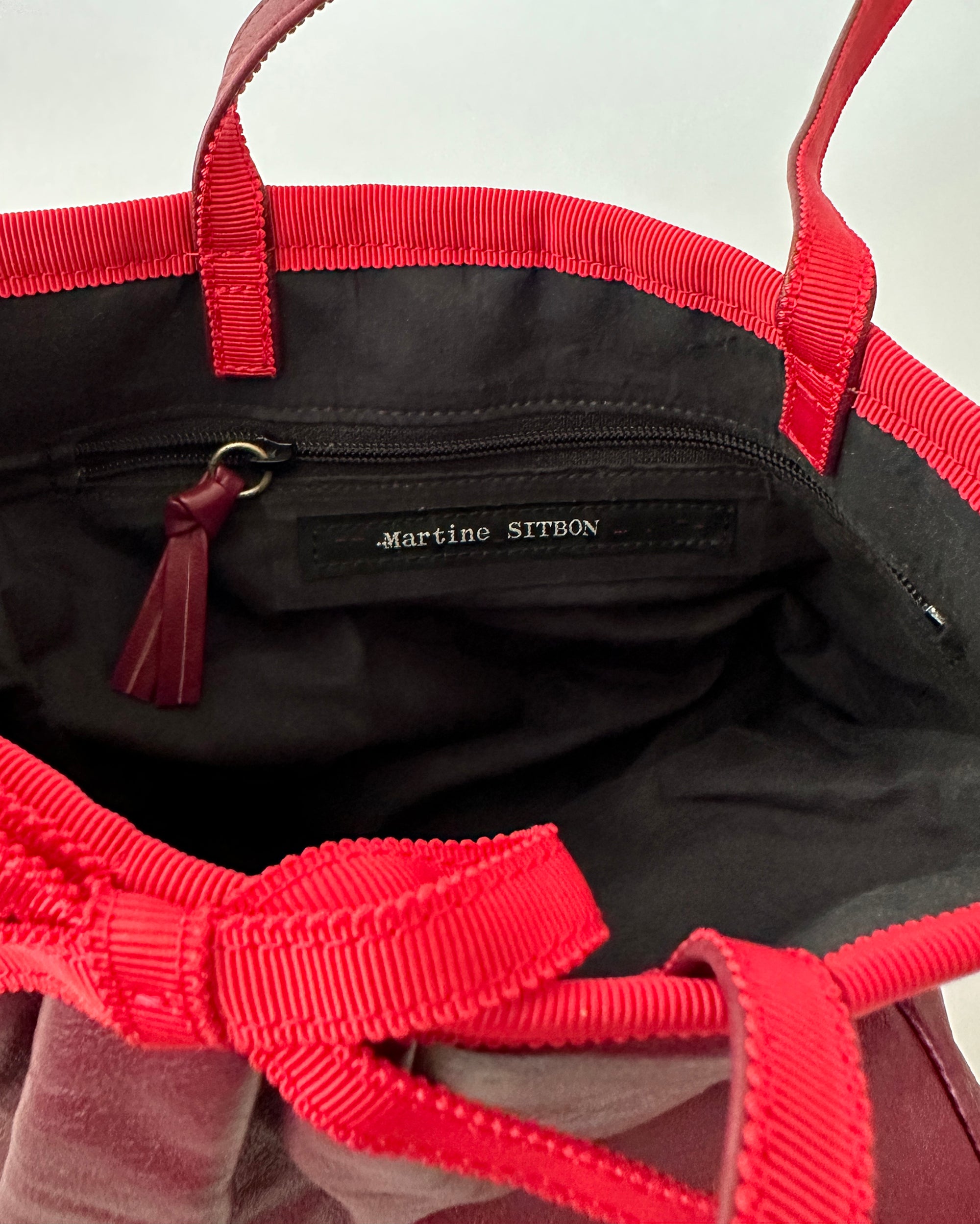 MARTINE SITBON Leather Mini Tote