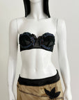 COSTUME NATIONAL Appliqué Bra S
