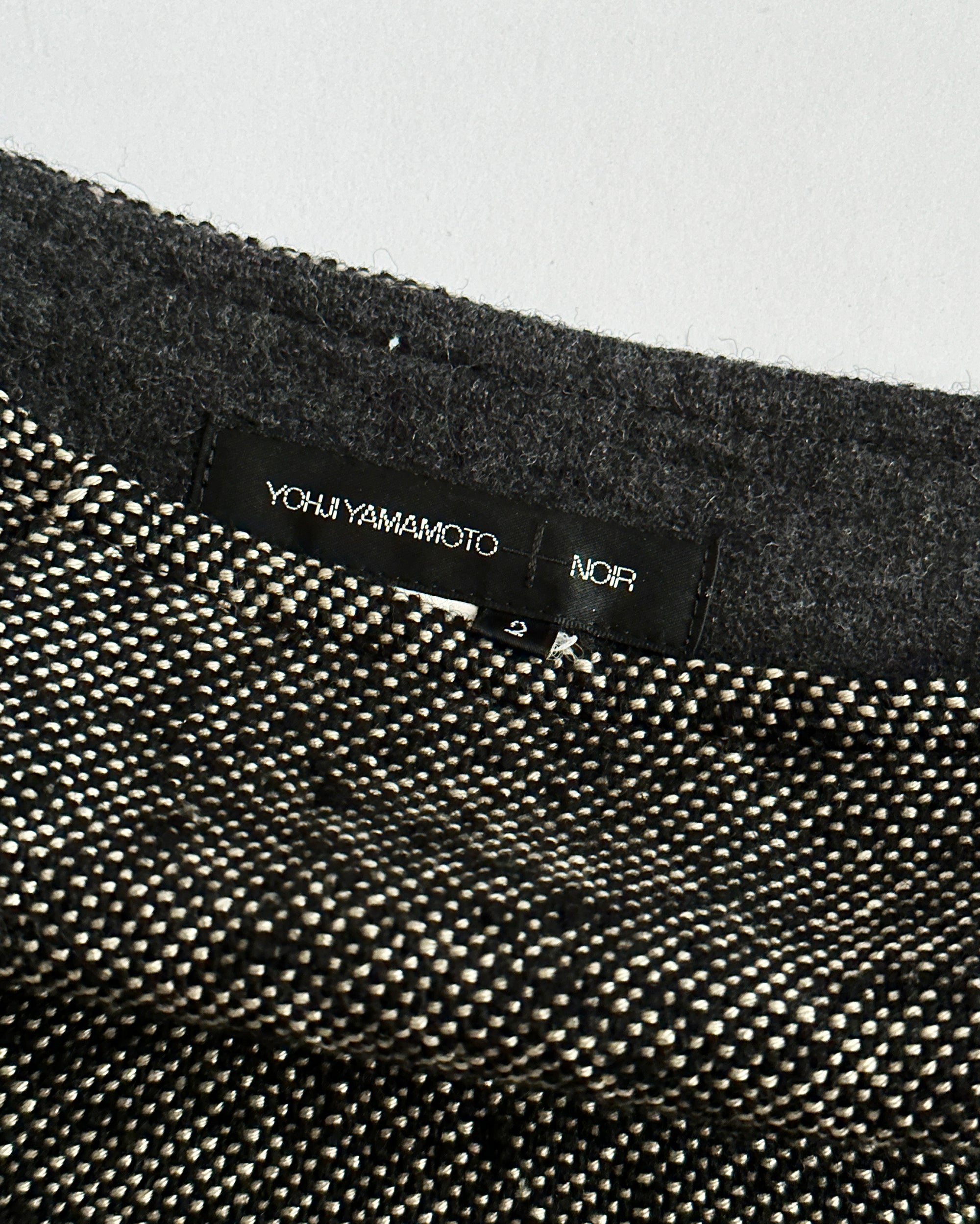 YOHJI YAMAMOTO Wool Skirt S
