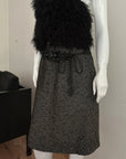 YOHJI YAMAMOTO Wool Skirt S