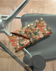 HIROKO HAYASHI Leather Buttons Long Wallet