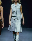 PRADA SS1999 Canvas Platforms 36
